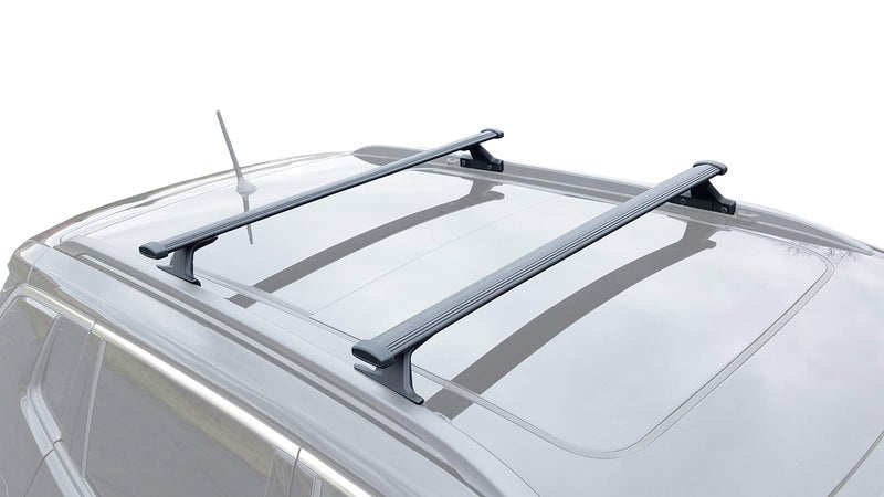 BrightLines Roof Rack Crossbars Compatible with 2018 2019 2020 2021 2022 2023 2024 2025 Jeep Compass