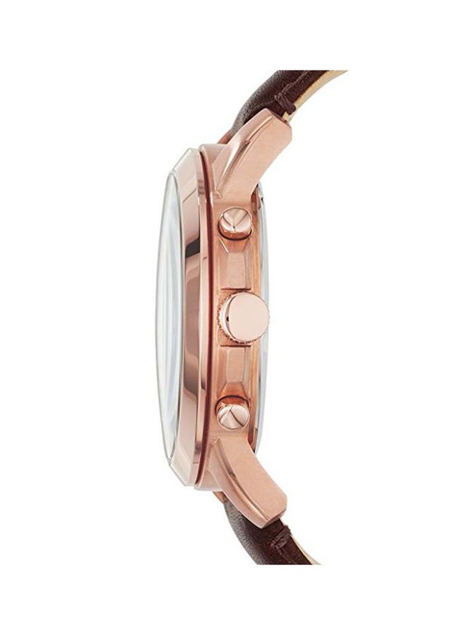 FOSSIL Men Grant Chronograph Watch FS5068 - 44 mm - Brown - Image 2