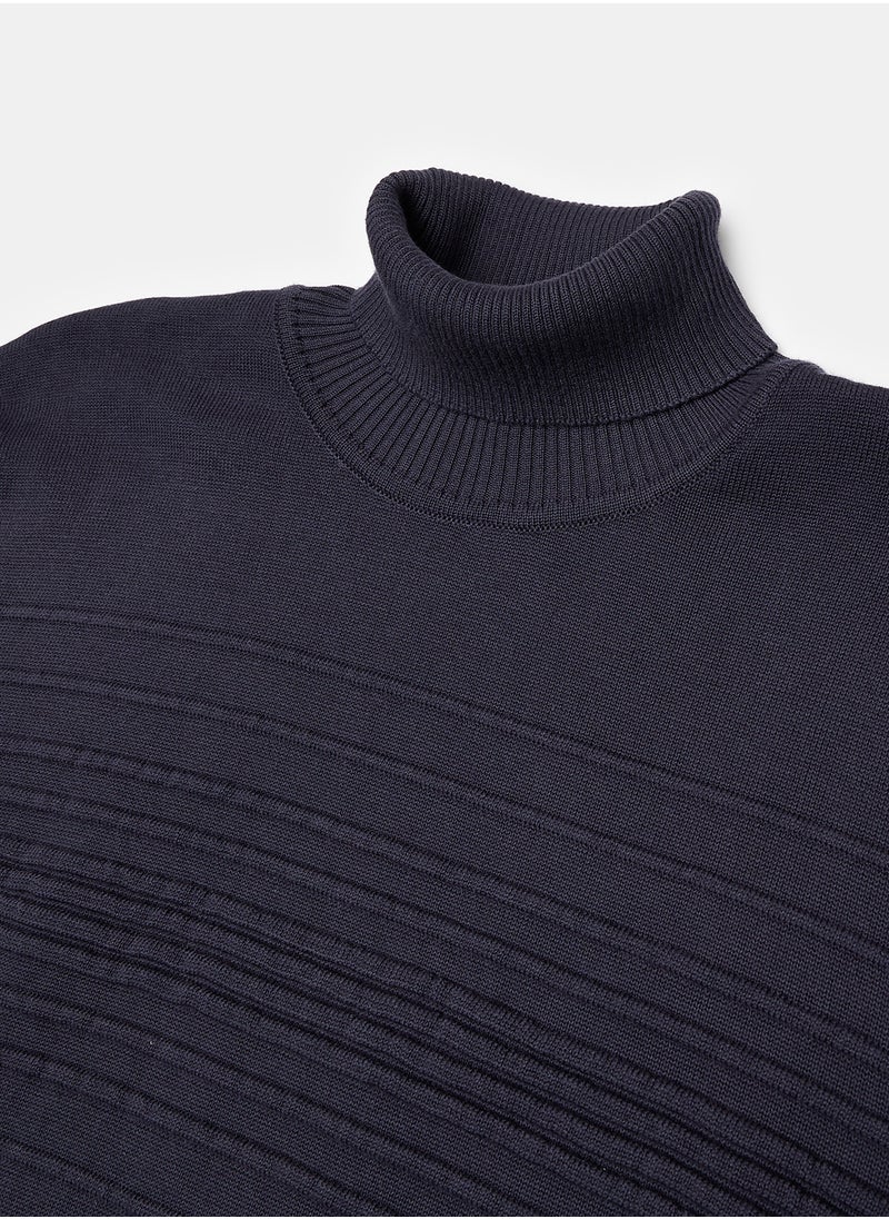 Dare - Fancy Slim Fit High Neck Pullover - Image 1