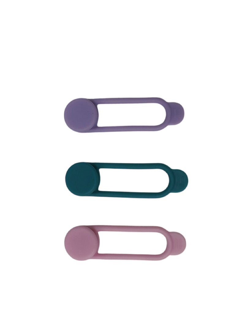 هاي-تيك حامل ومنظم الكابلات، حل إدارة الكابلات للمنزل والمكتب، حامل أسلاك متين وقابل لإعادة الاستخدام - Image 1