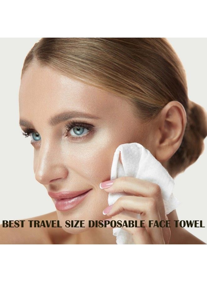 LAVDIK Soft Disposable Fast Dry Wipes Daily Facial Cleansing Clothsdry Face Towel Also Used As Baby Care Cleansing Towelettes Makeup Remover - Image 4