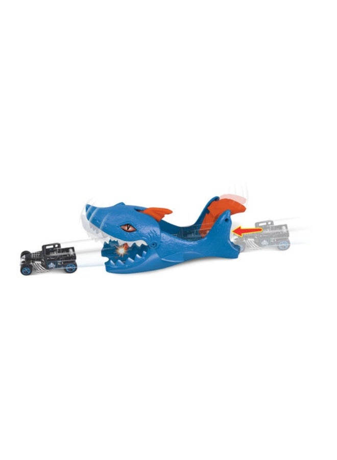 Hot Wheels Mattel Hot Wheels City Nemesis Launcher Playset, Shark Launcher - Image 2