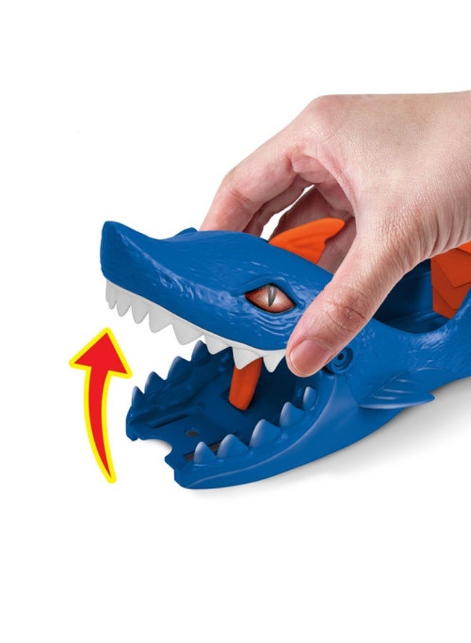 Hot Wheels Mattel Hot Wheels City Nemesis Launcher Playset, Shark Launcher - Image 1