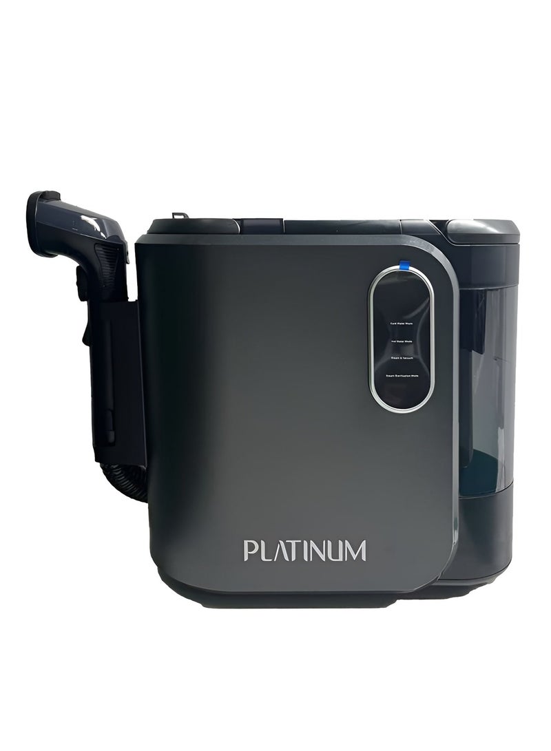 بلاتينيوم SCX-500 Elite منظف متعدد الأستخدام  مع شاشة LED، و 4 أوضاع مبرمجة ، طول الخرطوم 1.6 متر، بخار قوي خلال 30 ثانية، 200 واط  - رمادي - Image 2