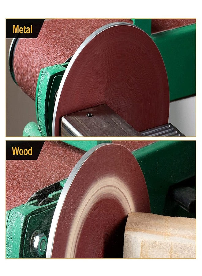 Heyiarbeit 8-inch PSA Sanding Discs,80 Grits Self Stick Adhesive Back Aluminum Oxide Sandpaper 15pcs - Image 5