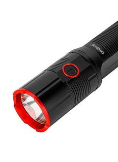 GEEPAS Geepas Flash Light With Power Bank, 20 Hrs Working Time, Type C Charging, Aircraft Aluminum Alloy Body, Mobile Charging, 60 Watt High Power LED, Power Reminder, 15000 mAH High Capacity Lithium Battery  - Image 5