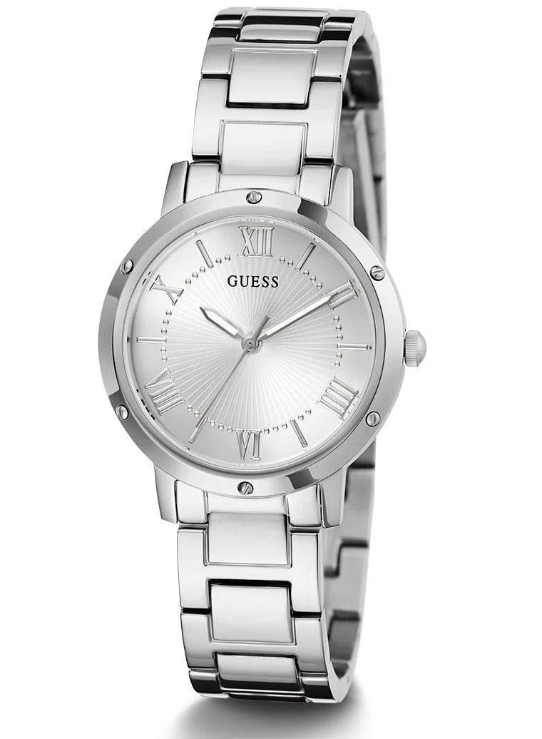 GUESS Ladies Dress Classic 34mm Watch - Image 1