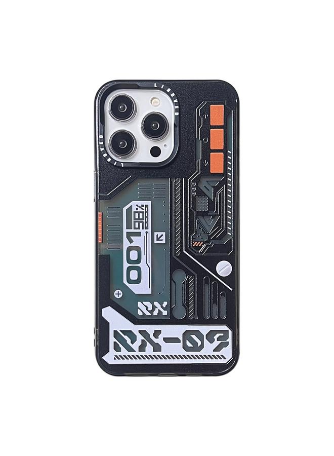 S-TOP Case For iPhone 14 Pro Max Mecha Circuit Board Pattern Phone Case - Image 1