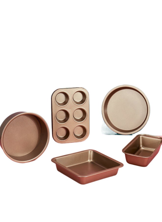 Cake Mold Baking Tools Suit Beginner Home Baking Pan Cookie Material Small Oven Baking Package-Specification:Family Beginner's Set Includes Egg Beater + Scale