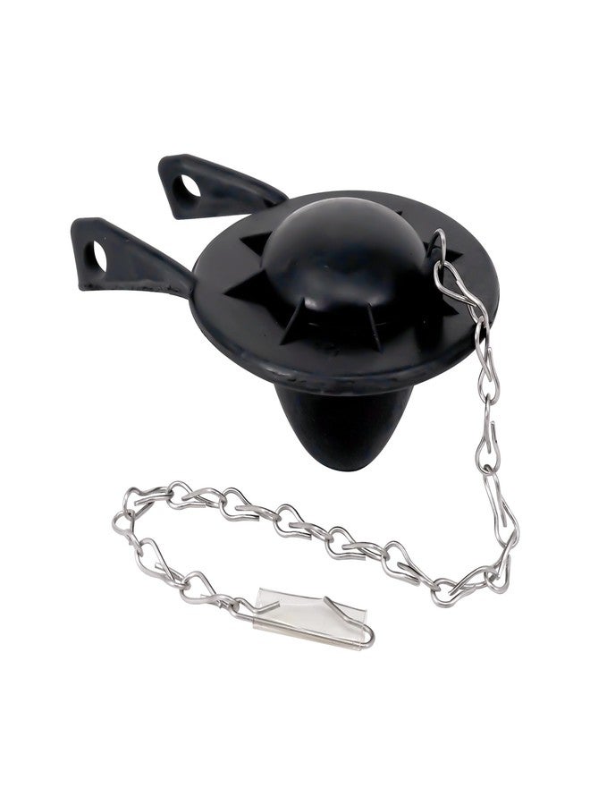EvertechPRO Toilet Flapper Replacement Kit - 2 Inch Flapper Ball for Flush Valve, Universal Design Toilet Stopper Flapper With 9 Inch Steel Chain, Long-Lasting Durability - Image 1