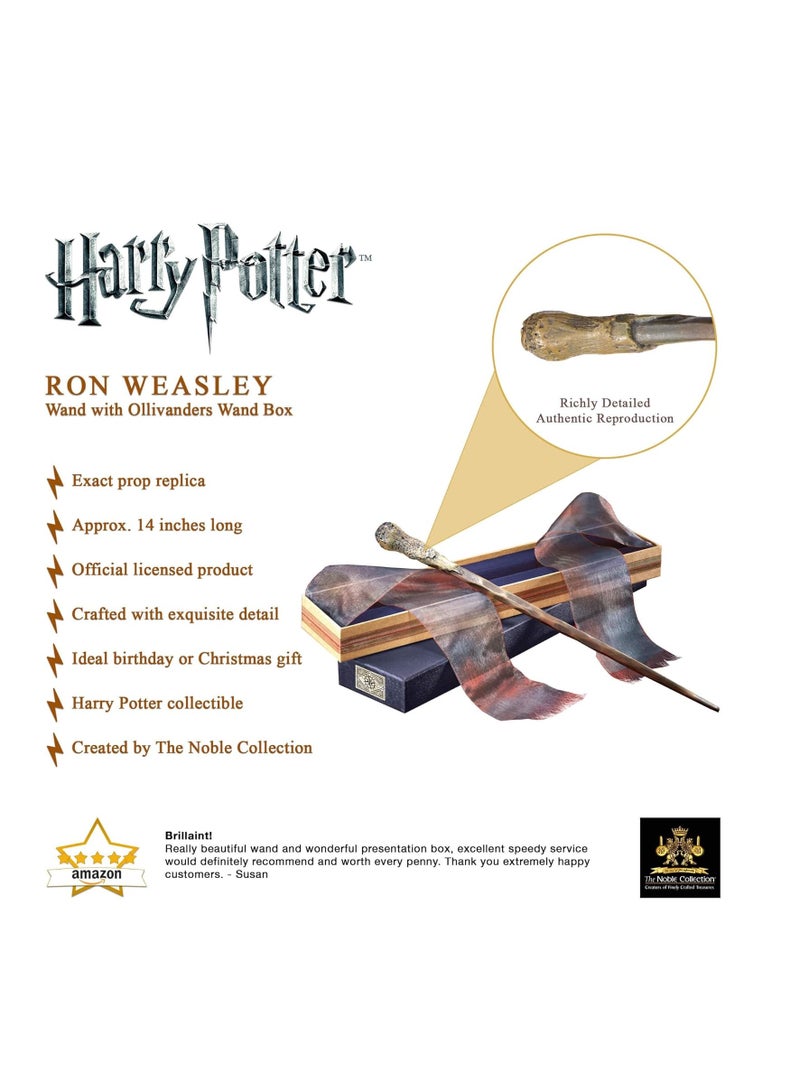 The Noble Collection The Noble Collection Ron Weasley's Wand in Ollivander's Box  - Image 5