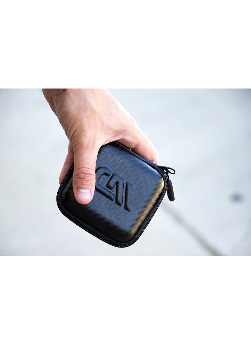 CASEMATIX CASEMATIX Crypo Wallet Case Compatible with Ledger Nano S, Ledger X, Trezor Model T, Trezor One Bitcoin Cryptocurrency Wallet and Cables  - Image 3