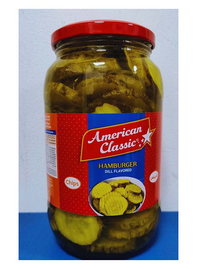 AMERICAN CLASSIC HAMBURGER DILL CHIPS (SLICED) 32 OZ - Image 1