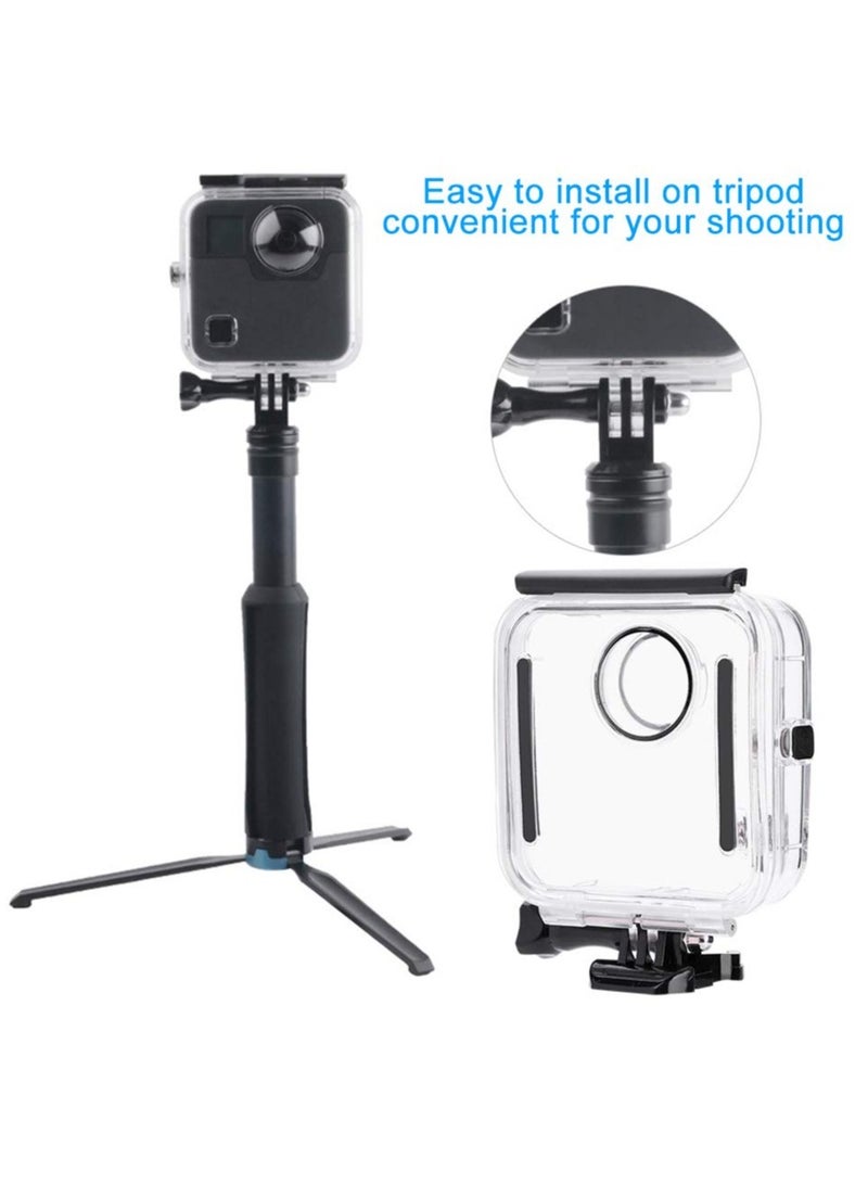 KASTWAVE Waterproof Housing Case, 45M Underwater Protective Diving Case Housing Shell Replacement Cover for GoPro Fusion - Image 3