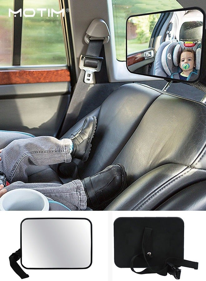 Motim Baby Car Mirror for Back Seat, Rear View Monitor, Keep an Eye on Baby in a Rear Facing Child Seat - Image 4