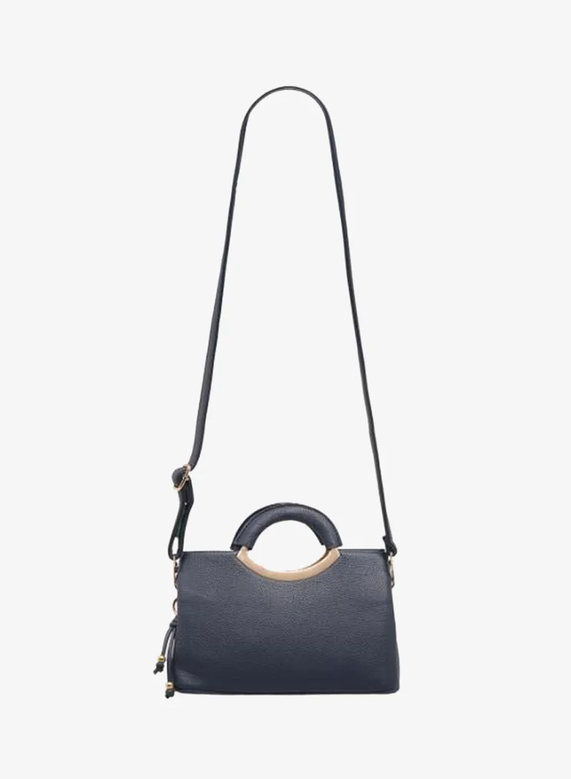 Sasha Sasha Textured Tote Bag with Adjustable Strap