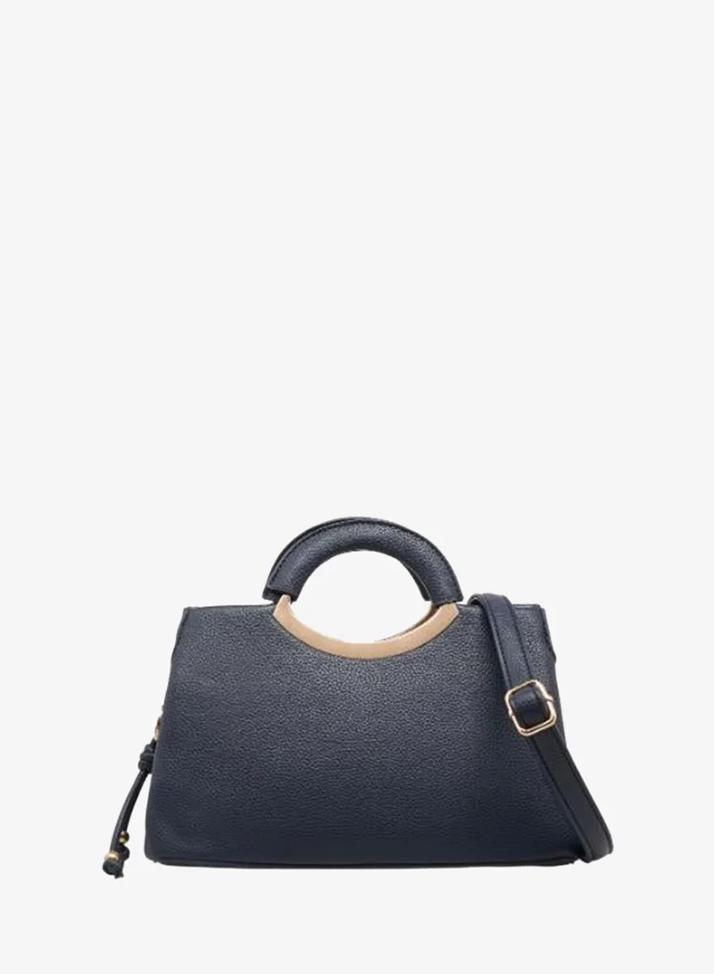 Sasha Sasha Textured Tote Bag with Adjustable Strap