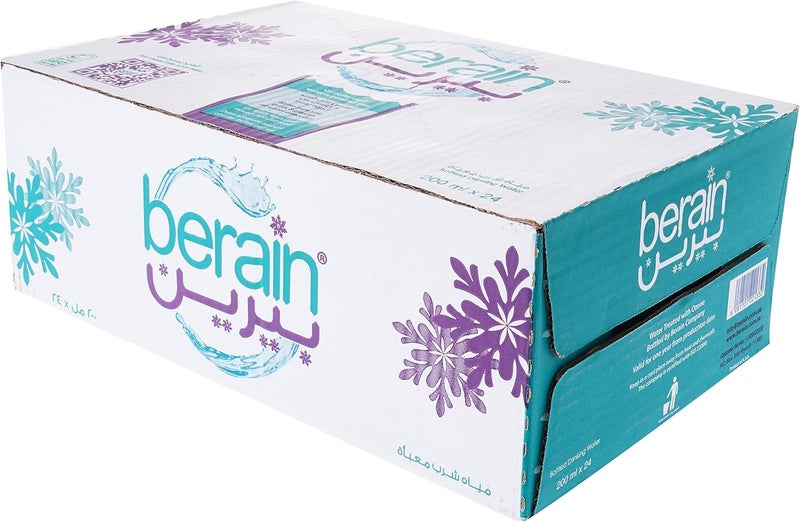 Berain Water Bottle 24×200 ml- Pack of 1 - Image 1