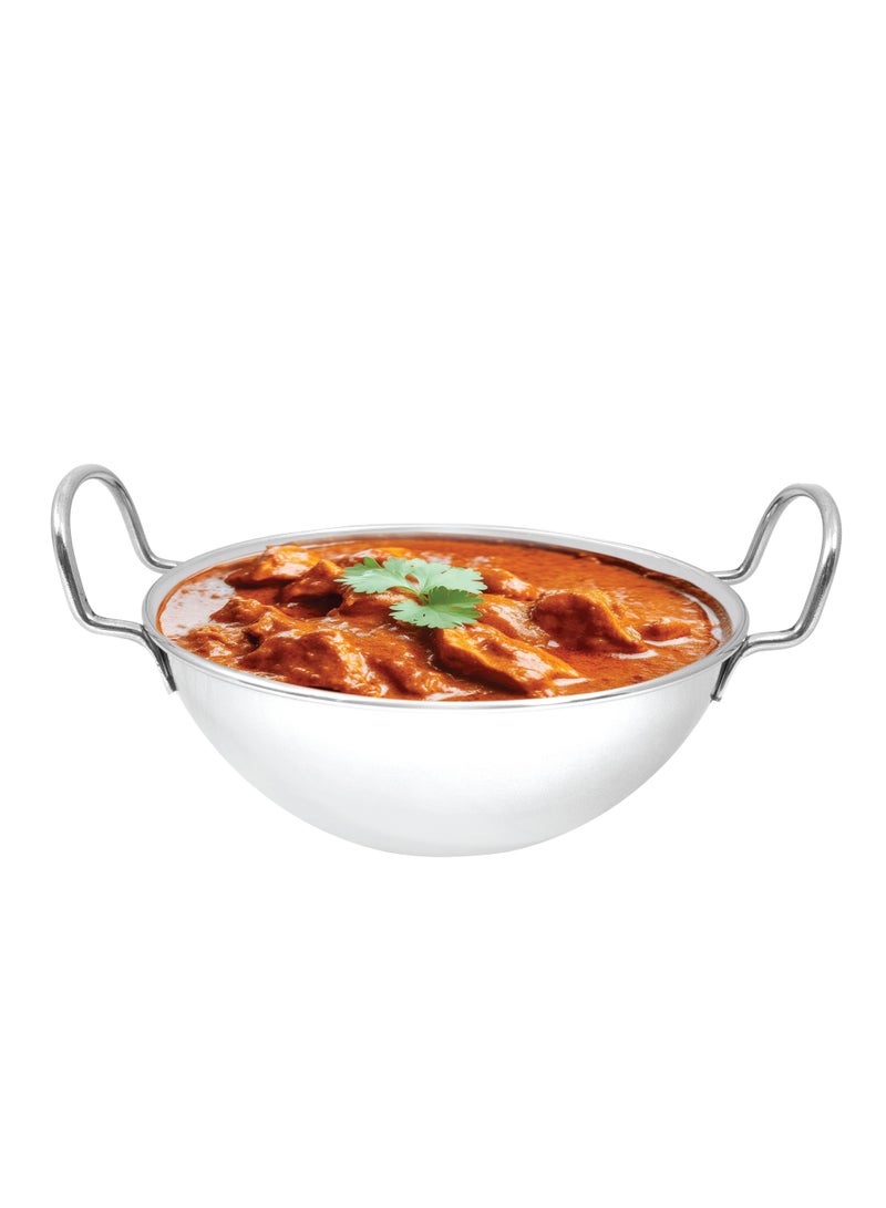 NAMSON NAMSON S/STEEL KADAI 24CM NA-8027 – Premium Stainless Steel | Durable & Easy to Clean | Everyday Kitchen Essential - Image 4