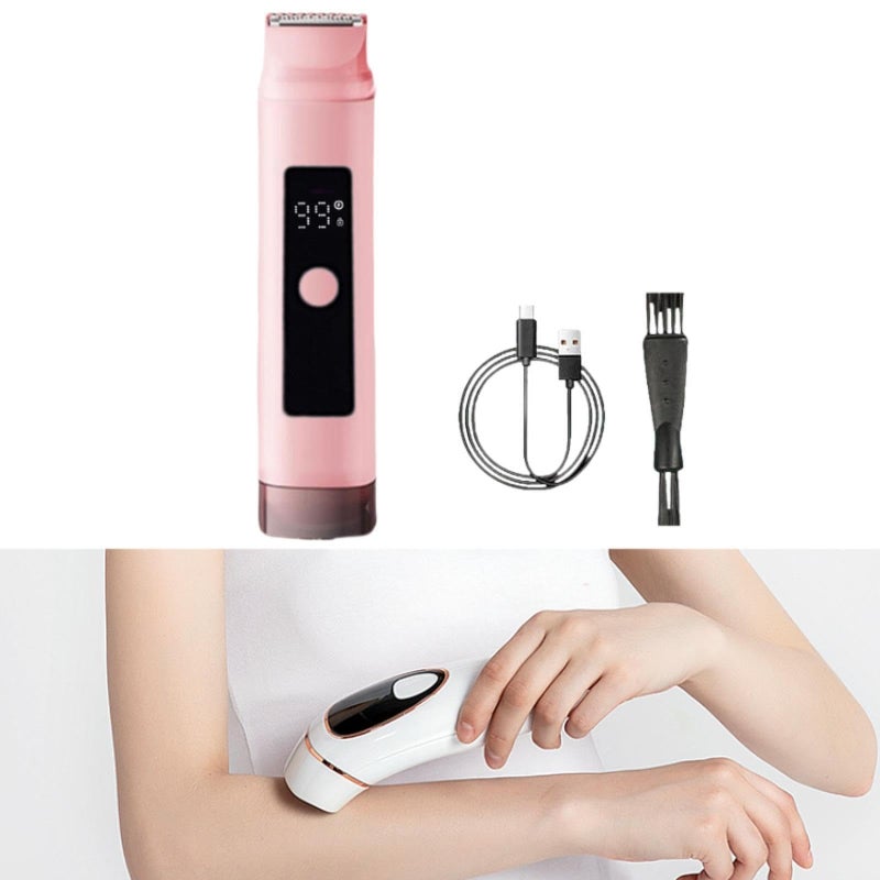 Electric Bikini Trimmer Body Hair Remover With Double Heads For Women - Image 4