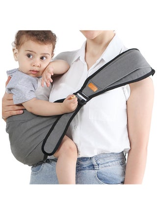 Baby Sling Carrier One Shoulder Carrier for Toddler Lightweight Baby Carrier Sling Newborn to Toddler, Baby Hip Carrier for Toddler Carrier Sling for Infant Carrying 7-45 lbs Grey - pzsku/ZAE6CD1C1DD6CAE7E549DZ/45/_/1723692438/750ab9a3-f0f2-409a-997c-4c085279584b