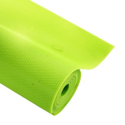 Kuber Industries Multipurpose Textured Super Strong AntiAnti Skid Mats and Liners for Drawer Refrigerator Cupboard Shelf Cabinet Wardrobe Fridge and Dining Size 45X500cm 5 Meter Roll Multi