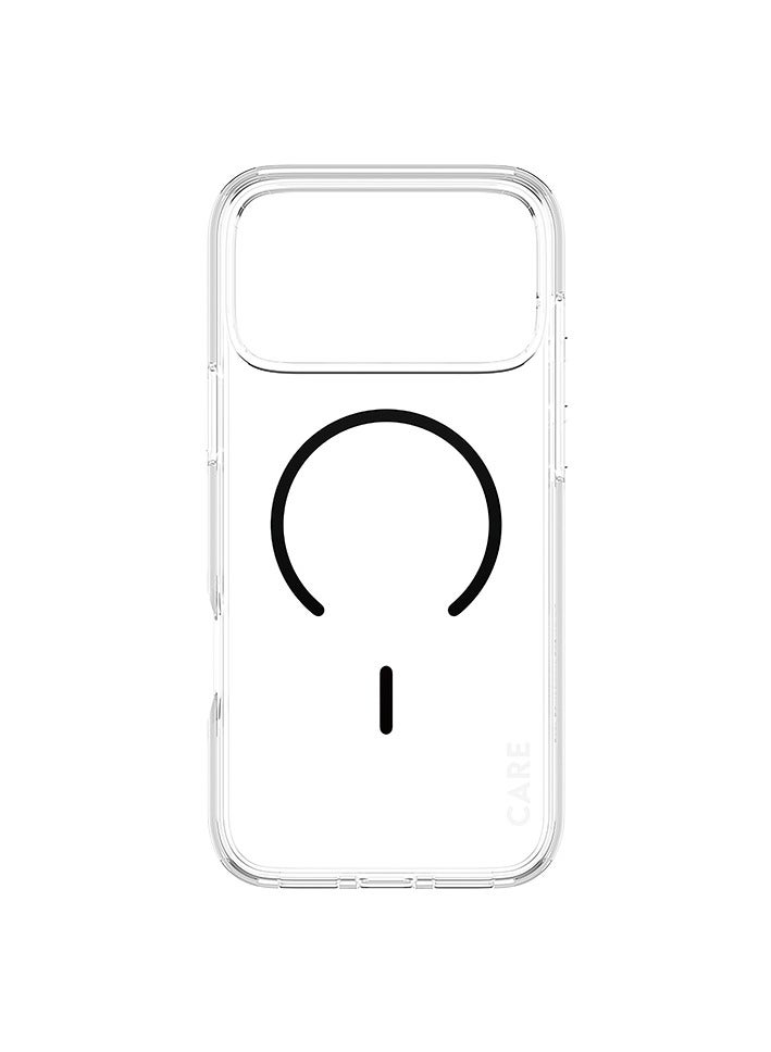 بانزرجلاس كفر حماية بانزر جلاس CARE فلاقشيب اربان اكسبلورر MagSafe ايفون 17 برو ماكس - شفاف - Image 3