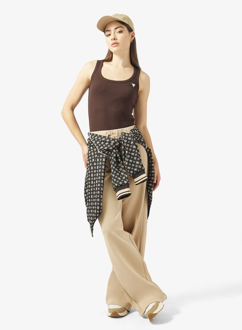 GUESS Colette Rib Tank Top - Image 4