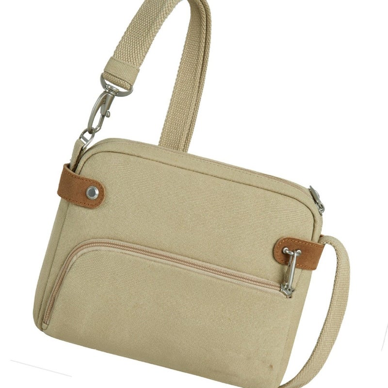 Trendy Large Capacity Polyester Shoulder Bag - Solid Color Casual Travel Handbag - Image 4