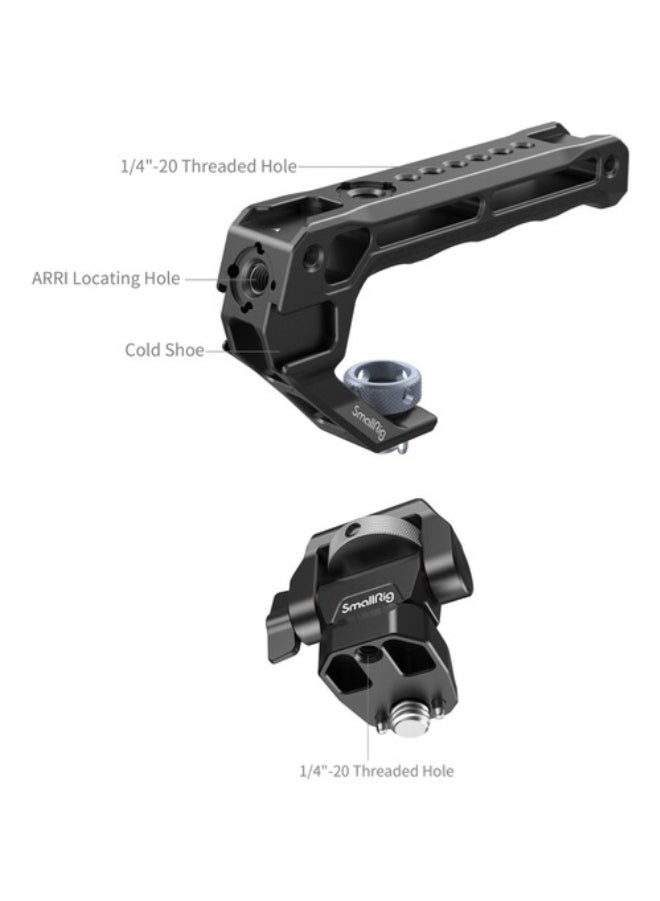 SMALLRIG مجموعة ملحقات مقبض علوي وتركيب شاشة SmallRig (3/8"-16 تركيب ARRI) - Image 5