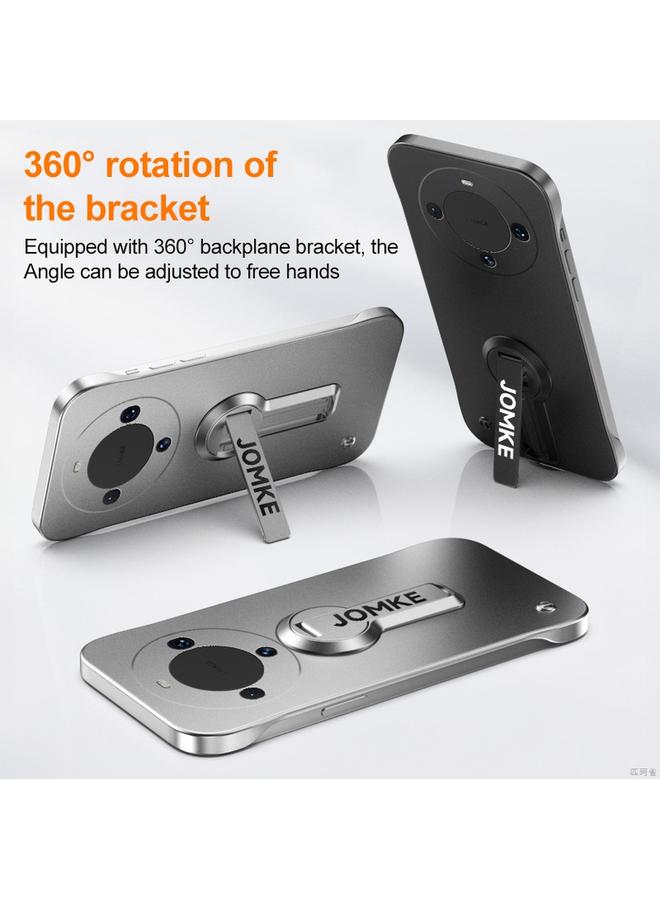 اس-توب جراب لهاتف Huawei Mate 60 Pro+، جراب هاتف PC بدون إطار، مع حامل قابل للدوران 360 درجة - Image 3