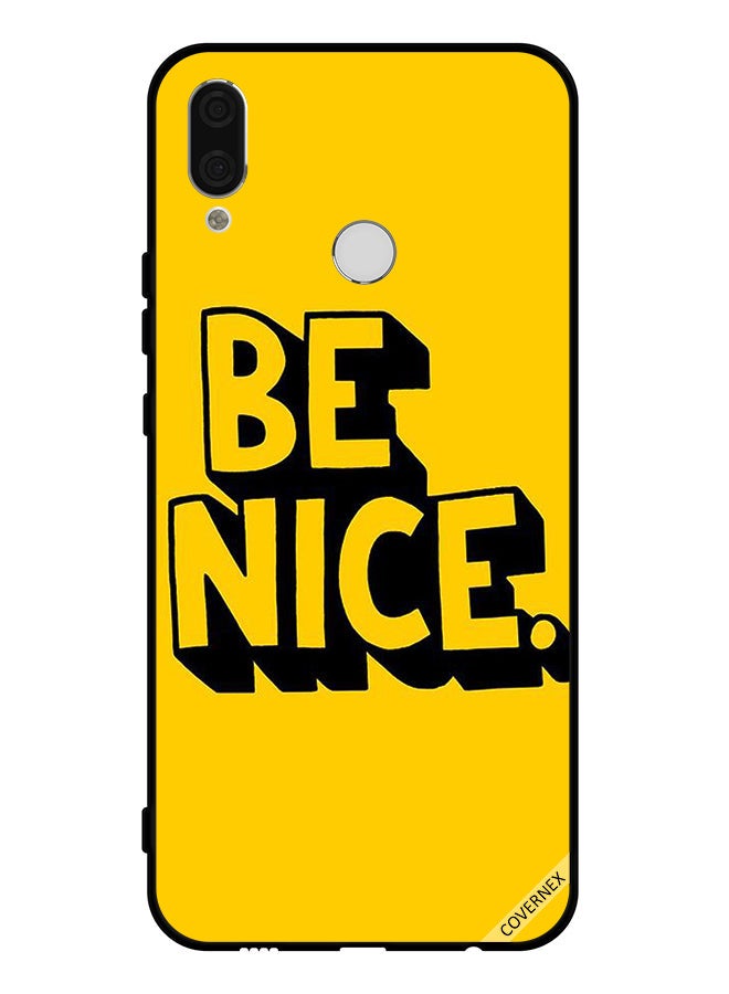 Covernex Protective Case Cover For Huawei nova 3e Be Nice Yellow - Image 1