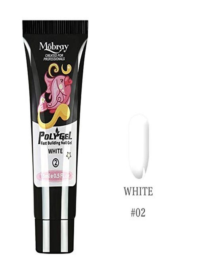 موباري جل موبراي بولي لتطويل الأظافر، جل بناء سريع لتطويل الأظافر، جل صلب، جل بولي أكريليك (Mob_15ml_002) - Image 2