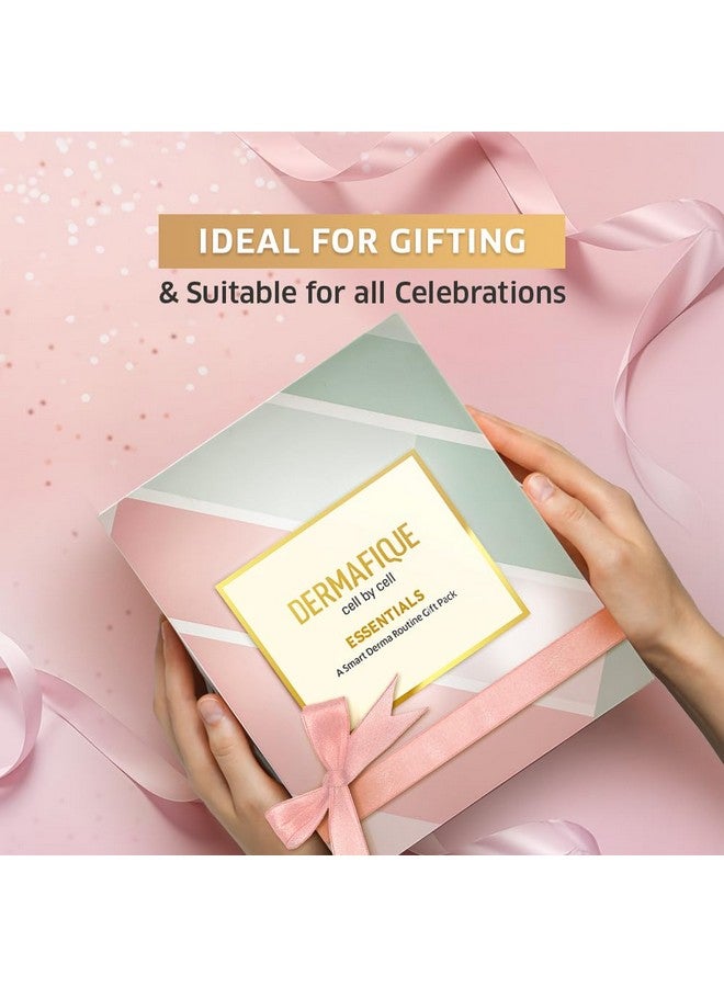 Dermafique Gift Essentials- A Smart Skincare Routine Gift Set Of 3, Sunscreen, Face Wash, Face Cream, Gifts For Women & Men, Dermatologist Tested On Indian Skin, Gift Item, Best Gift Hamper By Itc - Image 3