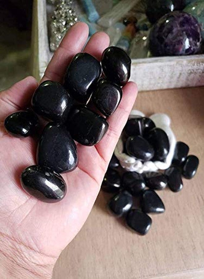 Bum Bum Bhole Polished Marble Pebbles for Garden D?cor (2.5 Kg, 15-35 mm, White & Black) - Image 5