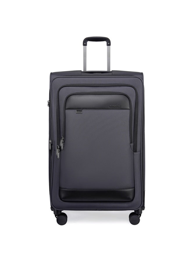 أركتيك هانتر حقيبة سفر بعجلات LGX004 مقاس 28 بوصة من اركتيك هانتر - مصنوعة من قماش عالي الجودة ومتين ومقاوم للماء، مزودة بعجلات صامتة وقفل أمان. - Image 1