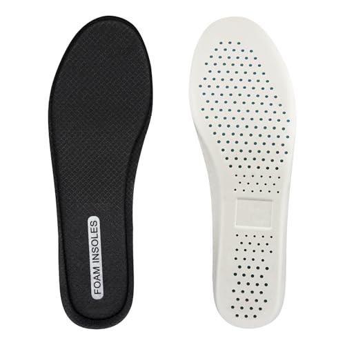 Endoto Memory Foam Insoles for Skechers Women Men Shoes Replacement Soft Elastic Insole Inserts for Foot ComfortSizeUS Men10EU43 - Image 1