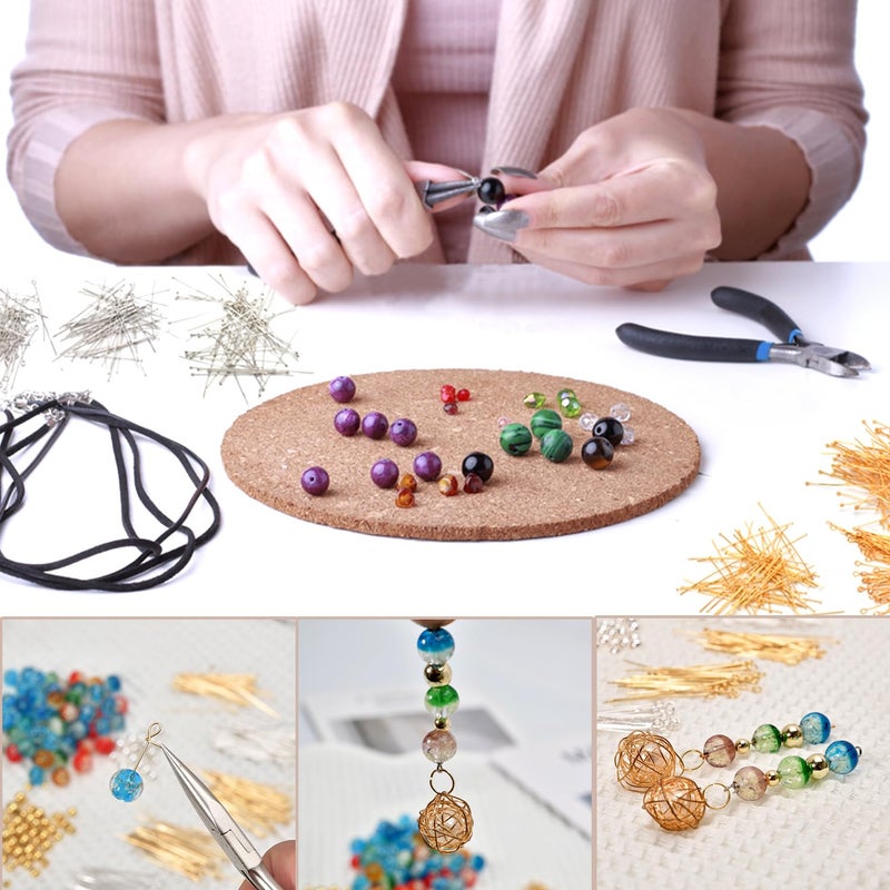 MAPOIEU 200pcs 30mm 14K Gold Filled Ball Head Pins DIY Crafts Beads Charms Earring Bracelet Jewelry Making Accessories Supplies - Image 5