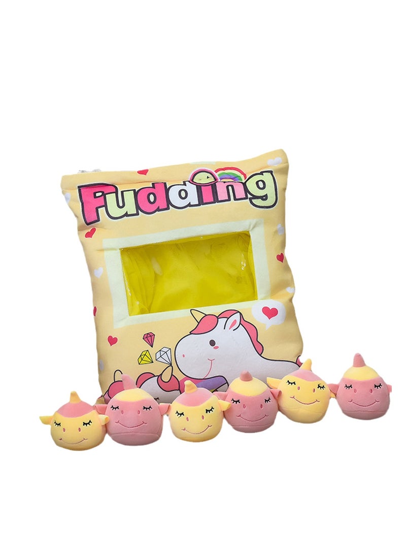 Creative bagged round toys cute cartoon dolls a big bag of creative plush toys  - Image 1