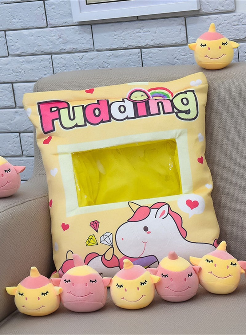 Creative bagged round toys cute cartoon dolls a big bag of creative plush toys  - Image 2