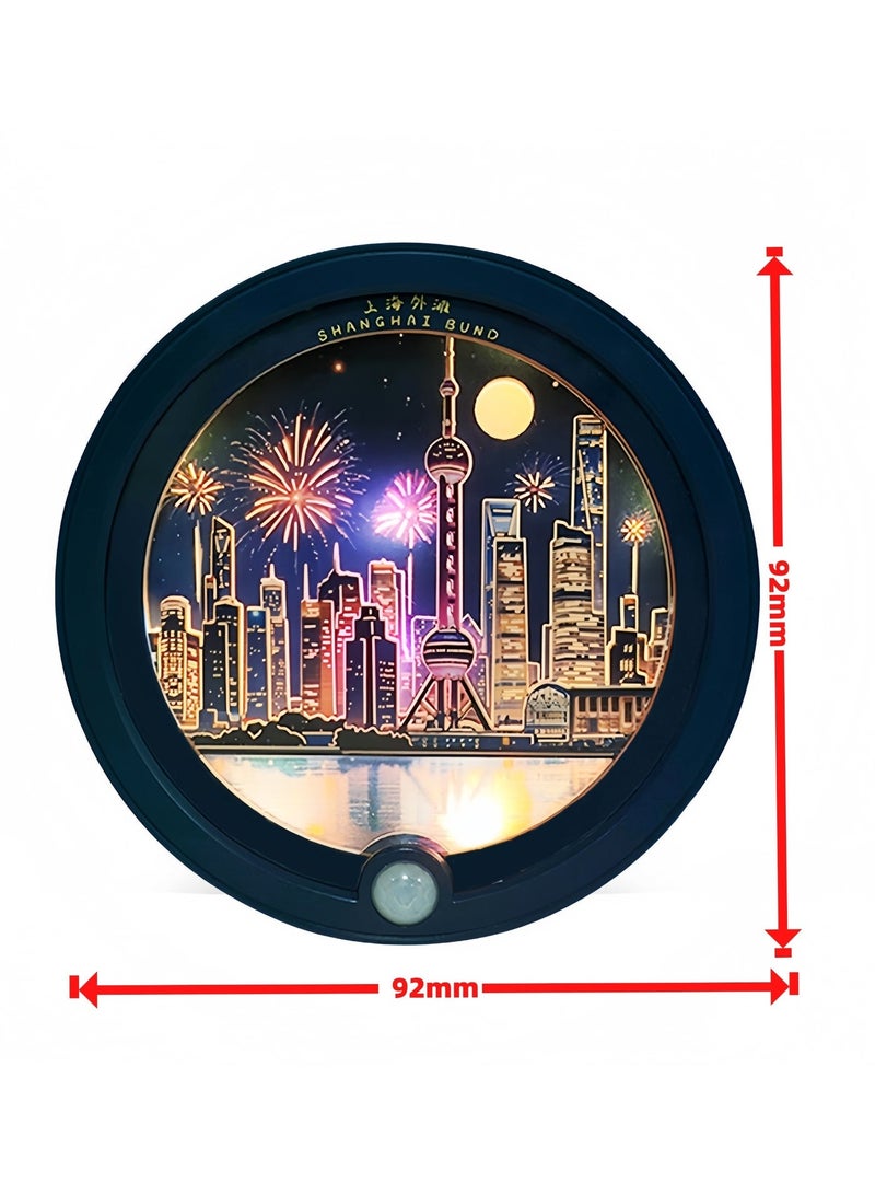 3. لمبة الليل ذات الاستشعار والصورة المجسمة - Image 2