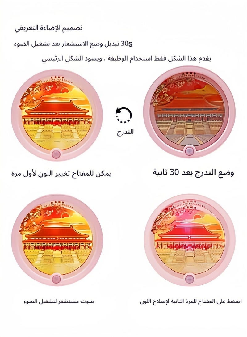 3. لمبة الليل ذات الاستشعار والصورة المجسمة - Image 5