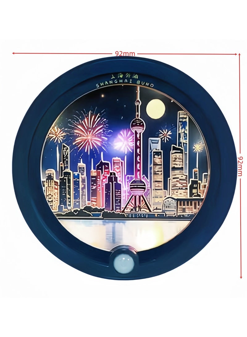 3. لمبة الليل ذات الاستشعار والصورة المجسمة - Image 2