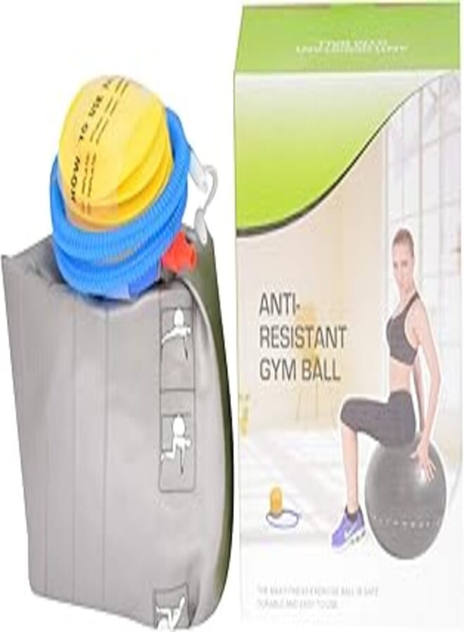 Yoga Gym Fitness Ball 65 Cm - Grey