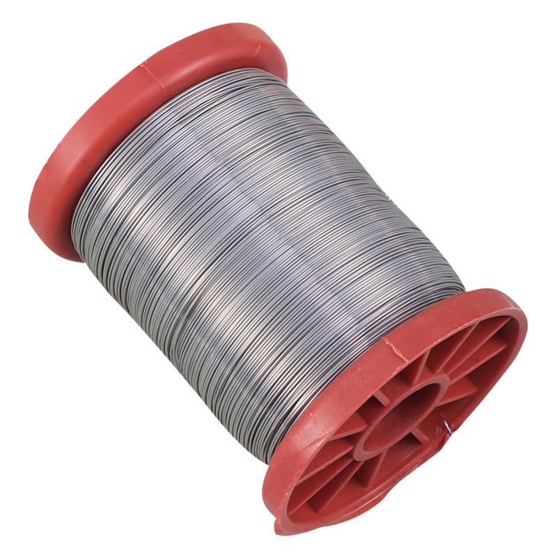 500 جرام سلك تربية النحل من الفولاذ المقاوم للصدأ لأطر الخلية وتجميع أساس الشمع - Image 2