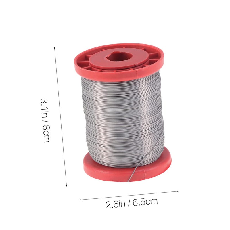 500 جرام سلك تربية النحل من الفولاذ المقاوم للصدأ لأطر الخلية وتجميع أساس الشمع - Image 3