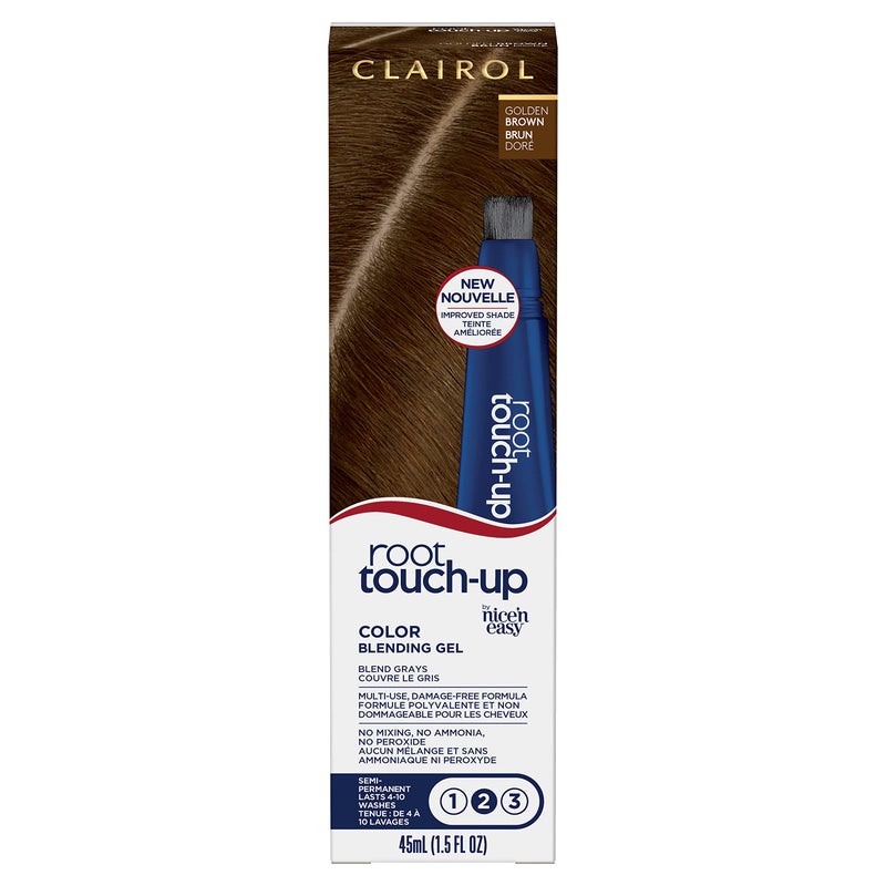 Clairol Root Touch-Up Semi-Permanent Hair Color Blending Gel, 5G Golden Brown, Pack of 1 - Image 1