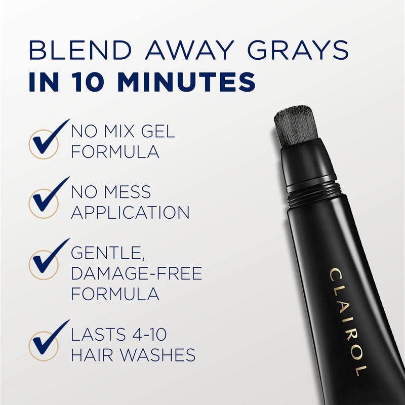 Clairol Root Touch-Up Semi-Permanent Hair Color Blending Gel, 5G Golden Brown, Pack of 1 - Image 3