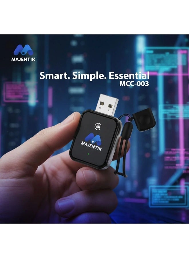 majentik Wireless CarPlay Adapter for Cars with Built-in Car Play MCC-003 -Designed for cars equipped with CarPlay or wired Android Auto. - Image 4