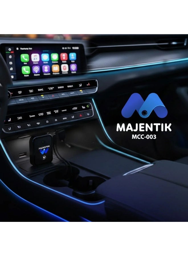 majentik Wireless CarPlay Adapter for Cars with Built-in Car Play MCC-003 -Designed for cars equipped with CarPlay or wired Android Auto. - Image 2
